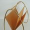 Mid-Century Modern Brass and Bamboo Magazine Rack, Austria 1950s 12