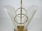 Mid-Century French White Umbrella Stand in the Style of Matégot, 1950s, Image 8