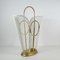 Mid-Century French White Umbrella Stand in the Style of Matégot, 1950s 6