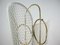 Mid-Century French White Umbrella Stand in the Style of Matégot, 1950s, Image 13