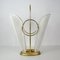 Mid-Century French White Umbrella Stand in the Style of Matégot, 1950s, Image 18