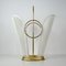 Mid-Century French White Umbrella Stand in the Style of Matégot, 1950s 2