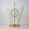 Mid-Century French White Umbrella Stand in the Style of Matégot, 1950s, Image 2