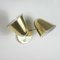 Mid-Century Double Cone Brass Wall Light by Jacques Biny, 1950s, Image 8