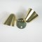 Mid-Century Double Cone Brass Wall Light by Jacques Biny, 1950s, Image 6
