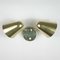 Mid-Century Double Cone Brass Wall Light by Jacques Biny, 1950s, Image 5