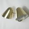 Mid-Century Double Cone Brass Wall Light by Jacques Biny, 1950s, Image 4