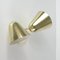 Mid-Century Double Cone Brass Wall Light by Jacques Biny, 1950s, Image 16