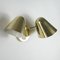 Mid-Century Double Cone Brass Wall Light by Jacques Biny, 1950s, Image 3