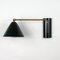 Mid-Century Black Articulating Wall Light from Stilux Milano, 1950s, Image 2
