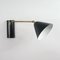 Mid-Century Black Articulating Wall Light from Stilux Milano, 1950s, Image 5