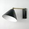 Mid-Century Black Articulating Wall Light from Stilux Milano, 1950s, Image 10