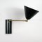 Mid-Century Black Articulating Wall Light from Stilux Milano, 1950s 6