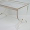 Mid-Century French White Side Table, 1950s 2