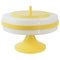 Pop Art Tischlampe in Gelb & Weiß von Stilux Milano 1