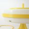 Pop Art Tischlampe in Gelb & Weiß von Stilux Milano 6