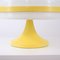 Pop Art Tischlampe in Gelb & Weiß von Stilux Milano 14