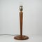 Swedish Teak and Brass Table Lamp, 1940s 8