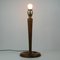 Swedish Teak and Brass Table Lamp, 1940s 9