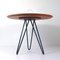 Mid-Century Teak, Brass & Cast Iron Tripod Side Table from Digsmed, Denmark, Image 5
