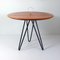 Mid-Century Teak, Brass & Cast Iron Tripod Side Table from Digsmed, Denmark, Image 2