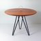 Mid-Century Teak, Brass & Cast Iron Tripod Side Table from Digsmed, Denmark, Image 3