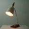 Lampada da tavolo Mid-Century in teak ed ottone di Kaiser Leuchten, Germania, anni '50, Immagine 10