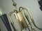 Italian 8-Arm Sputnik Brass Chandelier in the Style of Stilnovo, 1950s, Image 3