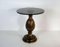 Italian Bronze & Glass Pine Cone Side Cocktail Table, 1950s, Image 8