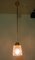 Lampe à Suspension Mid-Century Moderne en Laiton et Cristal Taillé, Italie, 1950s 6