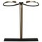 Austrian Black Lacquered and Brass Umbrella Stand in the Style of Walter Hagenauer, 1950s 1