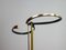 Austrian Black Lacquered and Brass Umbrella Stand in the Style of Walter Hagenauer, 1950s 2