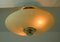 Mid-Century German Opaline and Brass Flush Mount, 1950s, Image 13