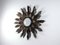 Mid-Century Spanish Sunburst Sconce, 1950s, Image 4