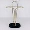 Mid-Century Austrian Brass and Iron Loop Umbrella Stand, 1950s 14