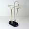 Mid-Century Austrian Brass and Iron Loop Umbrella Stand, 1950s 3