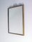 Mid-Century Brass Wall Mirror, 1950s 5