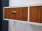Mid-Century Italian Oak & White Lacquered Chest of Drawers or Console Table, 1950s 6