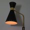 Mid-Century French Diabolo Articulating Wall Lamp Sconce, 1950s, Image 15
