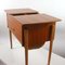 Scandinavian Teak Sewing Table Cabinet, 1950s 15