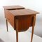 Scandinavian Teak Sewing Table Cabinet, 1950s, Image 15