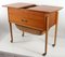 Scandinavian Teak Sewing Table Cabinet, 1950s, Image 17