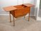 Scandinavian Teak Sewing Table Cabinet, 1950s 20