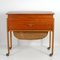 Scandinavian Teak Sewing Table Cabinet, 1950s, Image 5