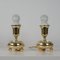 German Bauhaus Brass and Opal Torchiere Table Lamps, 1930s, Set of 2, Image 10