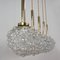 Mid-Century German Clear Bubble and Brass Pendant, 1960s, Image 7