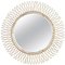Mid-Century French Brass Sunburst Wall Mirror, 1950s 1
