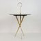Mid-Century Italian Brass and Tinted Glass Occasional Table, 1950s, Image 8