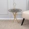 Mid-Century Italian Brass and Tinted Glass Occasional Table, 1950s, Image 10