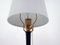 Mid-Century Messing und Metall Tischlampe im Stil von JT Kalmar 6